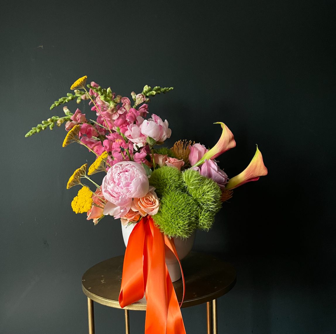 Sculptural Floral Arrangement