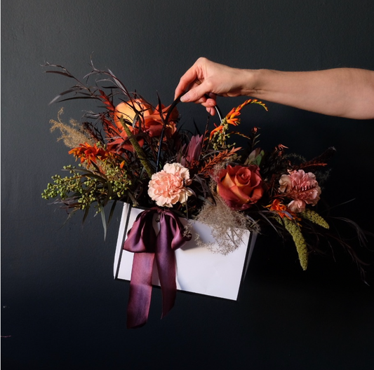 Seasonal Fall Flower Bag